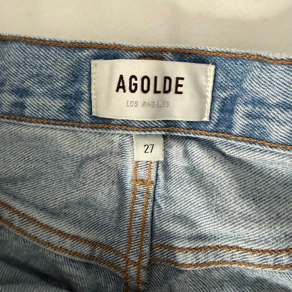 Agolde Riley Shorts in Groove - Picture 5 of 5